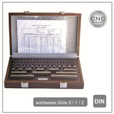 CNC QUALITÄT Endmaßsatz aus