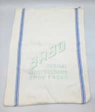 Sabo Original Buschbohnen ohne Fäden 25 Kg Leinen Stoff Sack ca. 58 cm x 44 cm 