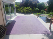 Kunstrasen 6m x 3,4m RPG Pro Color Lila Outdoor-Teppich Rasenteppich