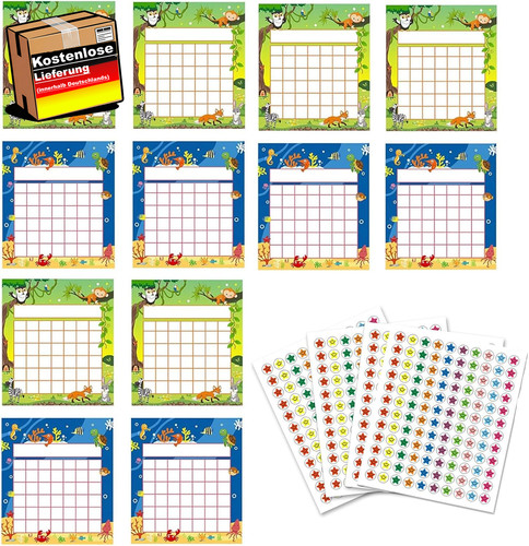 Belohnungstafel kinder - belohnungstafel,