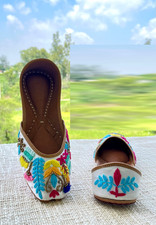 Damen Punjabi Jutti Hochzeit