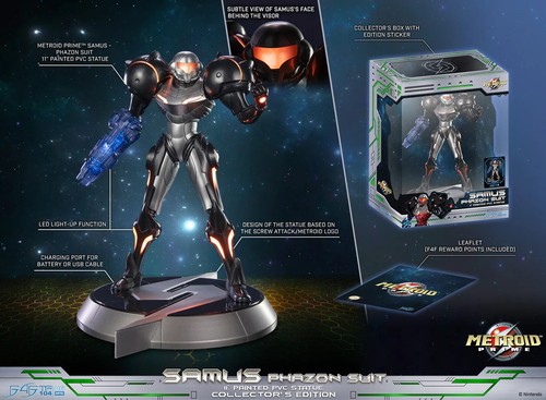 Metroid prime pvc - pvc, statue