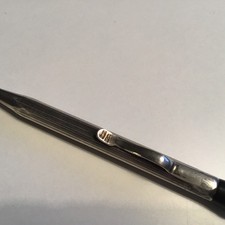 ANTIK MINIATUR Drehbleistift Silber 800 gemarkt 11 cm