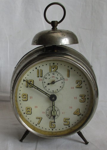 Antiker mechanischer wecker - antiker,