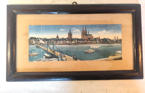 Historische stadtansicht 30er - historische,