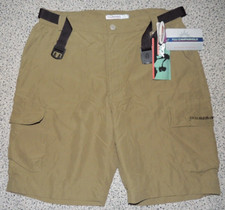 Herren Bermudas Olivgrün