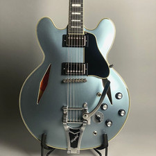Epiphone Shinichi Ubukata ES-355 Custom Bigsby Ver.02 Pelham Blue Brandneu