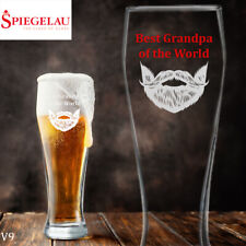 Weizenbierglas mit Gravur