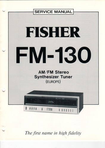 Fisher 130 service - -,