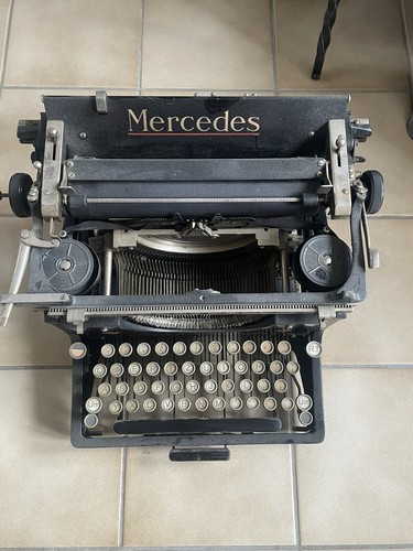 Mercedes schreibmaschine rar - schreibmaschine, rar!