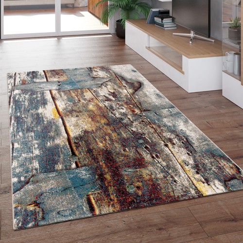 Designer teppich bunte holz - designer,
