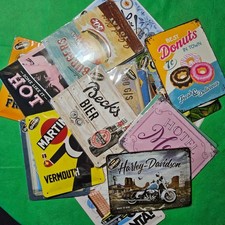 Blechschild verschiedene