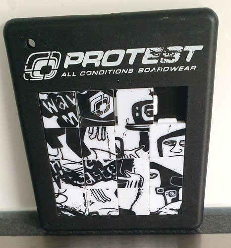 Protest schiebepuzzle putzi - schiebepuzzle, /