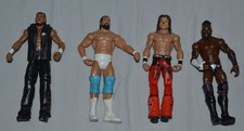 WWE / WWF Wrestling- / Action- / Spielfiguren, von Mattel, 4 Stück