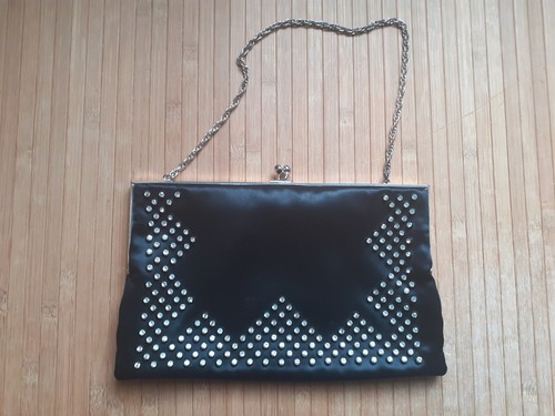Damen abendtasche satin - -,