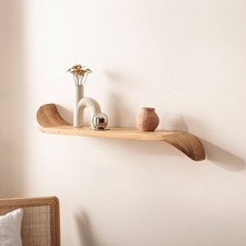 Wandregal mango massivholz - wandregal,