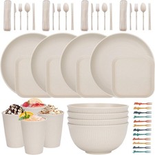 Stück plastik geschirr - plastik, set