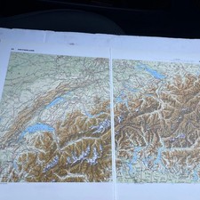 1993: Map of Switzerland