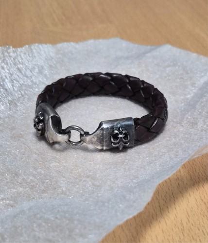 Elfcraft leder armband 925 - elfcraft,