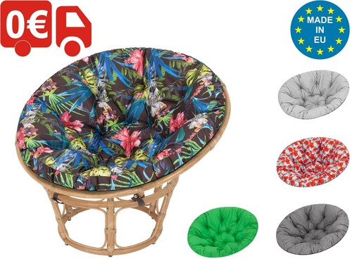Sitzkissen papasan rattan - papasan,