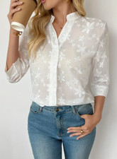 Damens Elegante Bluse mit