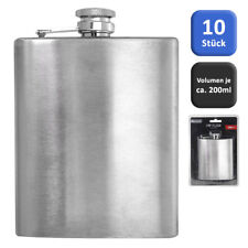 10 x Flachmann ca.7oz