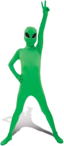 Grüner alien morphsuit - grüner,