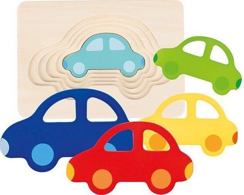 Schichtenpuzzle auto - auto, /