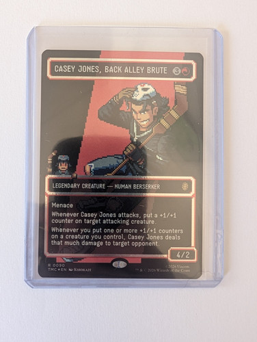 Mtg casey jones back - mtg,