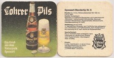 Lohrer-Bier - alter Bierdeckel