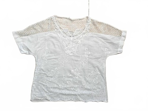 Broderie anglaise gehäkelt - broderie,