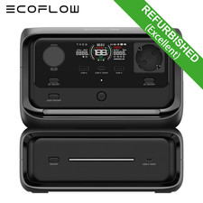 EcoFlow Refurbished RIVER 3 Max Powerstation 600W 572Wh LiFePO4 Solarspeicher