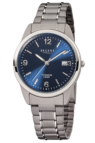 Regent herren armbanduhr titan - herren-armbanduhr,