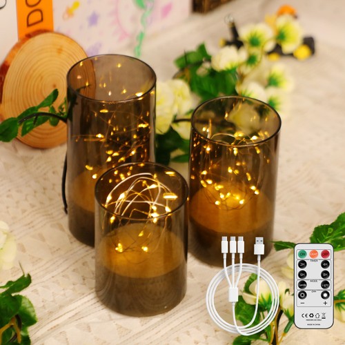 Led kerzen mit fernbedienung - led,