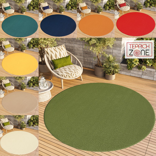 Rund teppich kurzflor indoor - kurzflor,