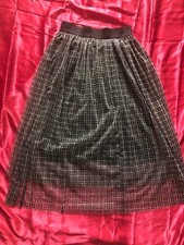 Damen Tüll Rock mit griechischem Muster Einheitsgrösse elatisch dehnbar 38 , 40