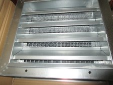 2x LÜFTUNGSGITTER Trox Breite Auschnitt 400mm x H 345mm Neu 