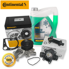 2x THERMOSTAT GEHÄUSE CONTI WASSERPUMPE KÜHLMITTEL FÜR BMW E60 E46 E90 118d-535d