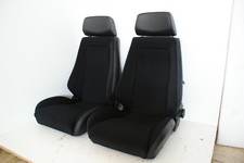 Recaro seats leather fabric