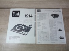 Bedienungsanleitung Dual 1214