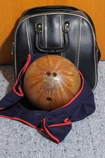 Bowlingkugel mit Tasche