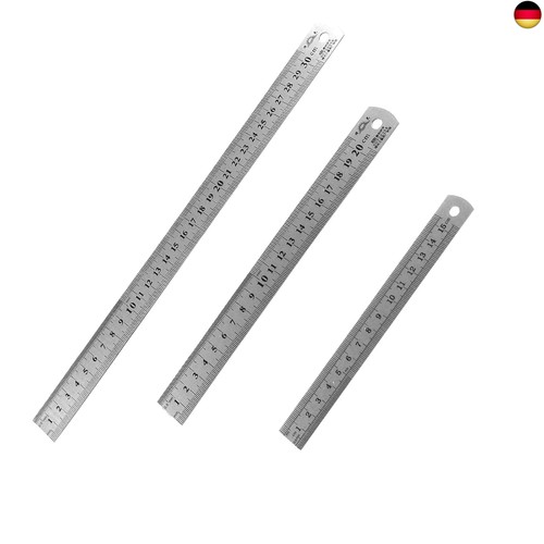 Stück edelstahl lineale - edelstahl,
