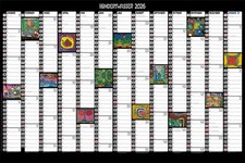 Hundertwasser Jahresplaner Art