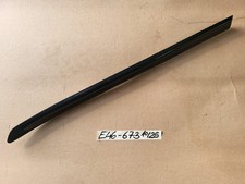 Leiste BMW E46 Cabrio Zierleiste Blende Seitenwand HINTEN LINKS  Schwarz 8208673