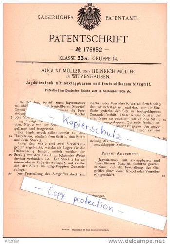 Original patent und h - -,