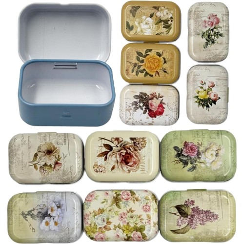 Metallboxen blumenmuster - metallboxen,