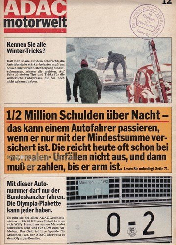 Zeitschrift adac motorwelt - zeitschrift,