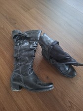 Stiefel,Liebhaber,Sammler,abgerockt,kaputt,schwarz,38,Marco Tozzi