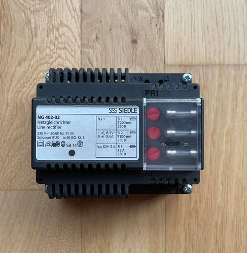 Siedle 402 netzgerät - siedle, ng