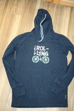 Elkline Kapuzenpulli  warm blau Gr 164/170